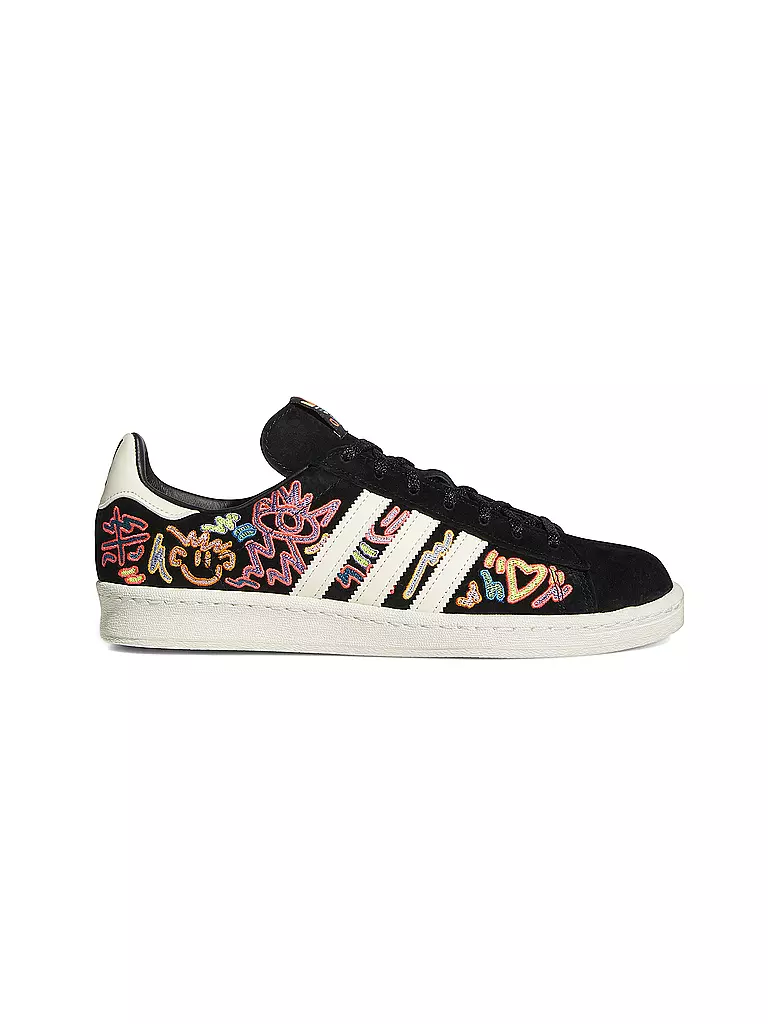 Adidas originals superstar 80s black floral shoes best sale